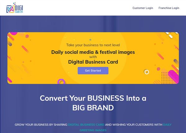 DigiCardOn : Digital Business Card | Digital Visiting Card | Social Media Posts